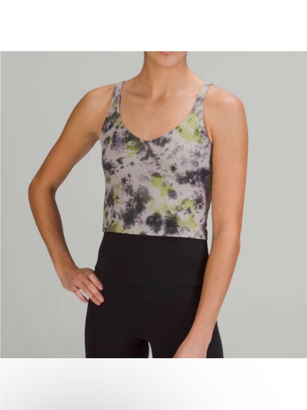 lululemon athletica Tie-Dye Align Crop Tank